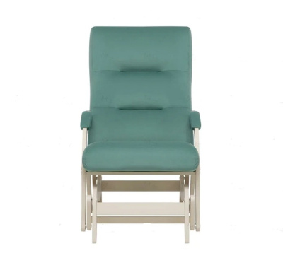 Кресло-маятник Leset Дэми слоновая кость ткань V43