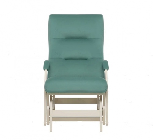 Кресло-маятник Leset Дэми слоновая кость ткань V43