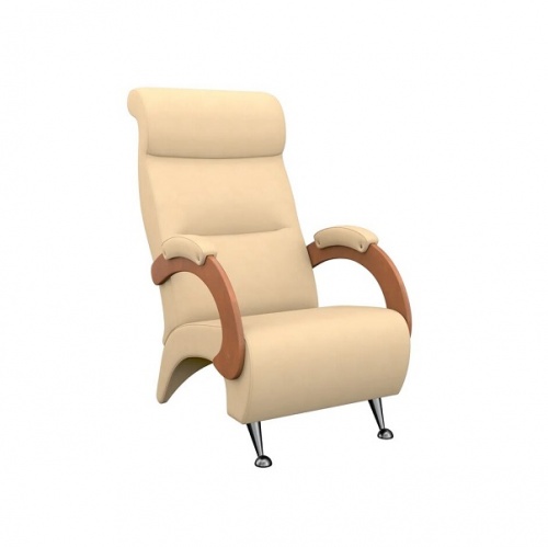Кресло для отдыха Модель 9-Д Polaris Beige орех 