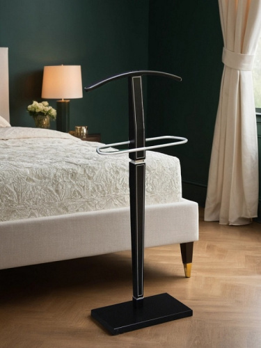 Вешалка костюмная В 70 венге серебро 