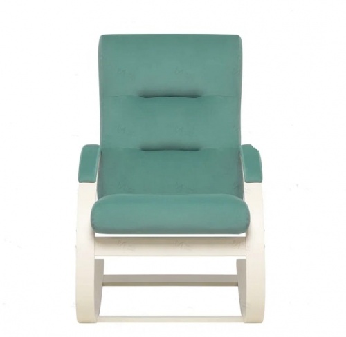 Кресло-качалка Leset Милано слоновая кость Velur V43