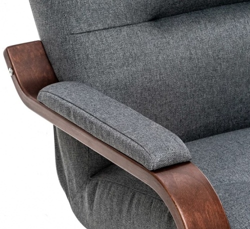 Кресло Leset ОСКАР орех текстура Малмо 95 