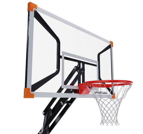 Баскетбольная мобильная стойка DFC SPORTSOUL 137 х 84 x 0.3 см