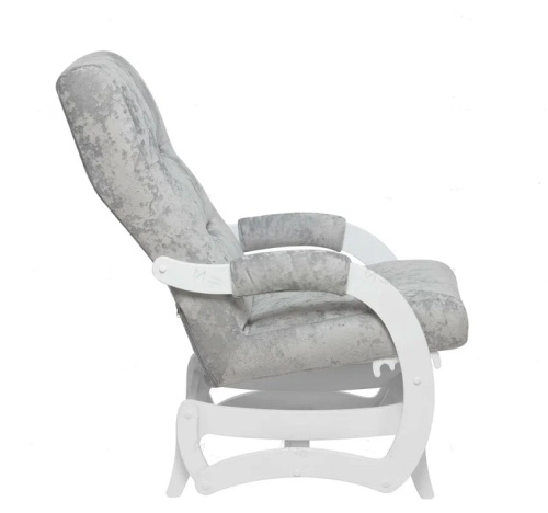 Кресло-маятник Leset Альва белый Crash lux 13