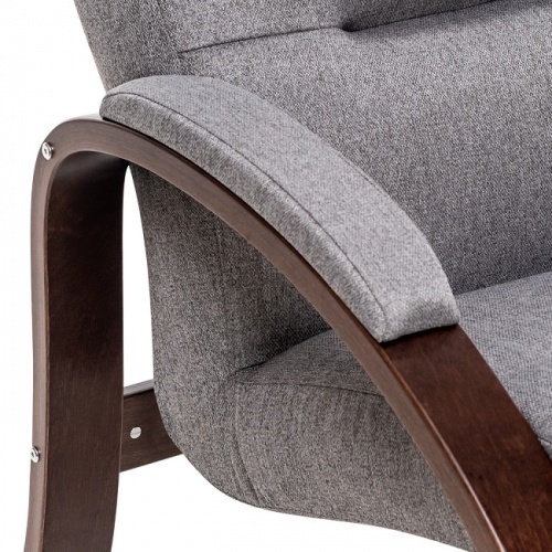 Кресло Leset Лион орех текстура Малмо 90 