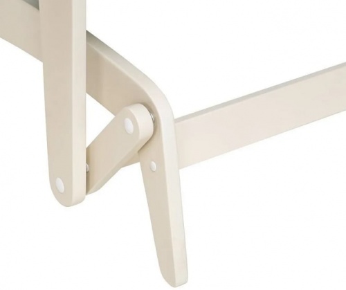 Кресло-маятник Leset Спринг слоновая кость Velur V47