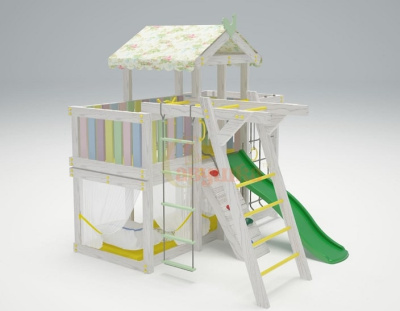 Спортивный комплекс для дачи Савушка Baby club 4