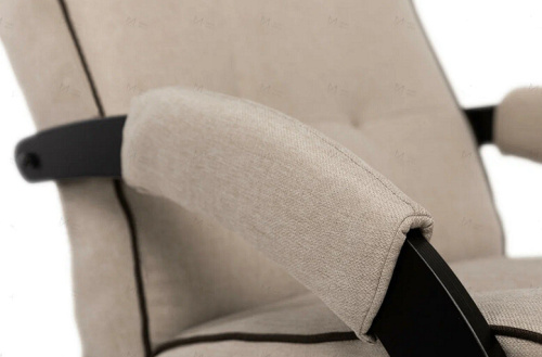 Кресло-маятник Leset Хилл венге Malmo 05 кант Malmo 28