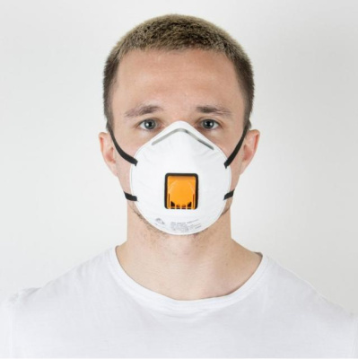 Респиратор JETA SAFETY JM-8622 формов. с клап. FFP2 (до 12 ПДК) (без индивидуальной упаковки) (JM-8622)