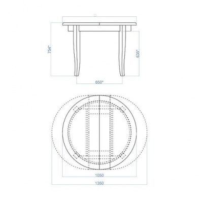 Стол Фидес Р-43 