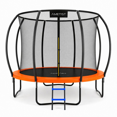 Батут AMETIST PRO Inside D312-10FT Blue Orange