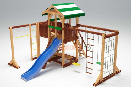 Детская спортивная площадка для дачи Савушка 4 Cезона 6