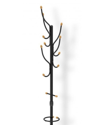Вешалка напольная ВКО1 черный 