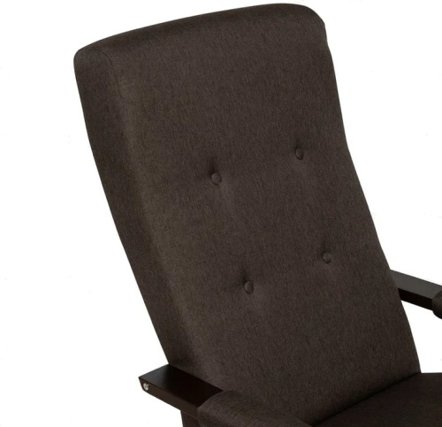 Кресло Leset Рей орех текстура Savana Plus Toffee 