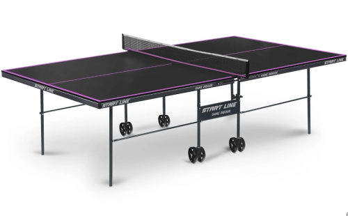 Теннисный стол Game с сеткой Black