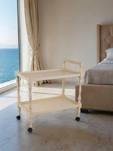 Стол сервировочный Бридж слоновая кость 