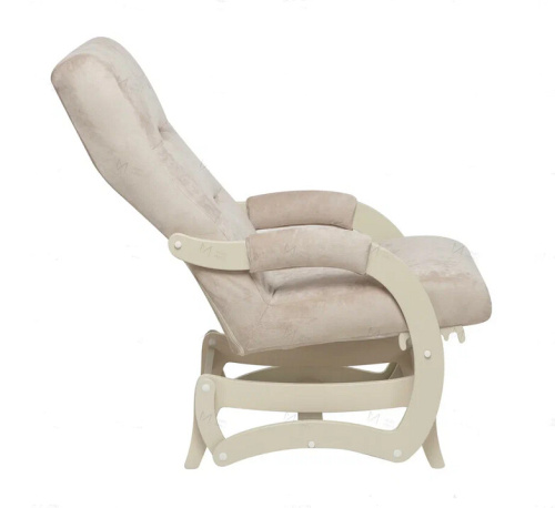Кресло-маятник Leset Альва слоновая кость Crash lux 3