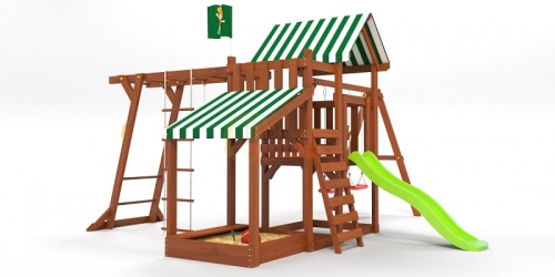 Детская площадка для дачи Савушка TooSun 4 с песочницей