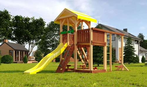 Детская спортивная площадка для дачи Савушка 4 Cезона 5