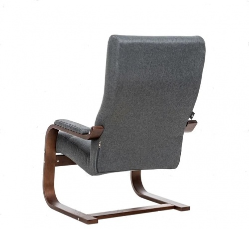 Кресло Leset ОСКАР орех текстура Малмо 95 