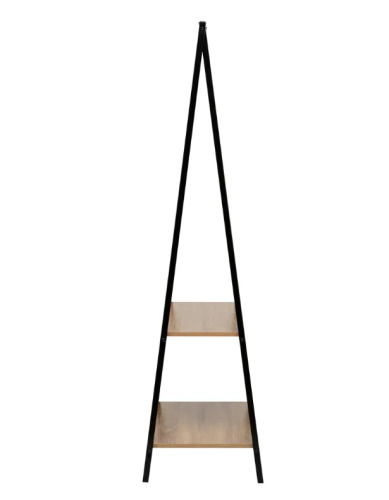 Вешалка напольная трапеция Leset Вудми 2 полки 