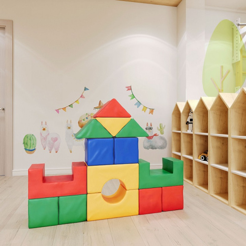 Мягкий конструктор Строительный набор Romana ДМФ-МК-13.90.27