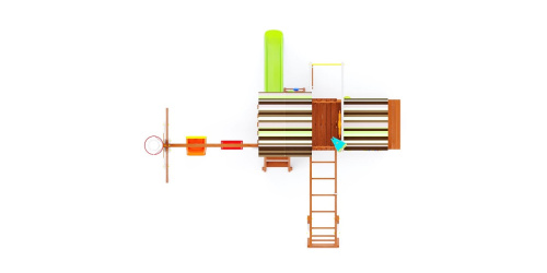 Детская площадка для дачи Савушка TooSun 9 салатовый