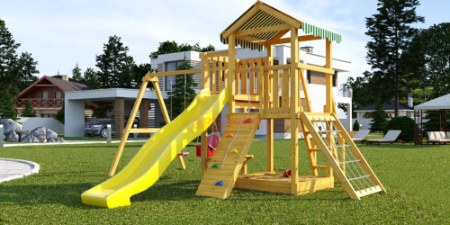 Детская спортивная площадка для дачи Савушка Мастер 2 Plus