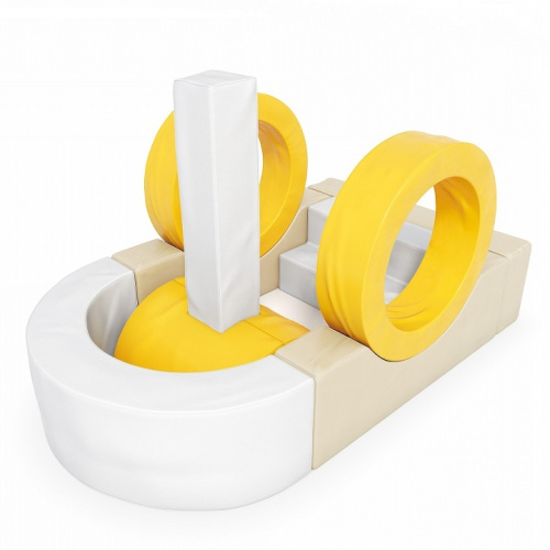 Мягкий игровой комплекс Пароход ДМФ-МК-09.76.02 Pastel