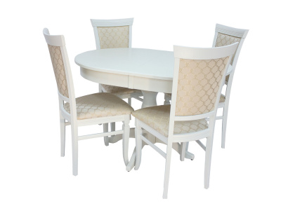 Стол обеденный Leset Вермонт слоновая кость 