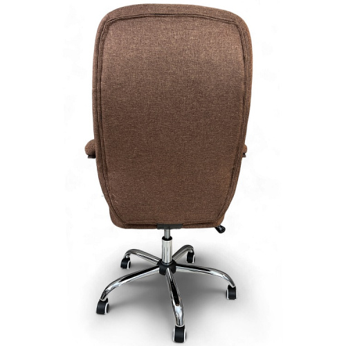 Кресло с регулировкой высоты Calviano VIP Masserano Коричневая ткань 
