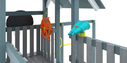 Детская спортивная площадка для дачи Савушка lux 9 COMFORT Индиго