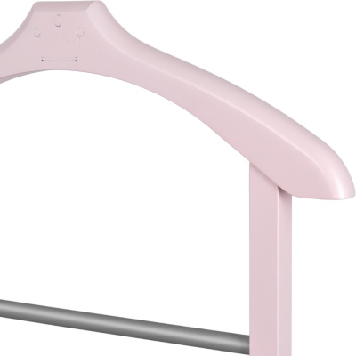 Вешалка костюмная В 28Н розовый 