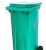 Контейнер для мусора Эдванс 120л с крышкой светло-зеленый