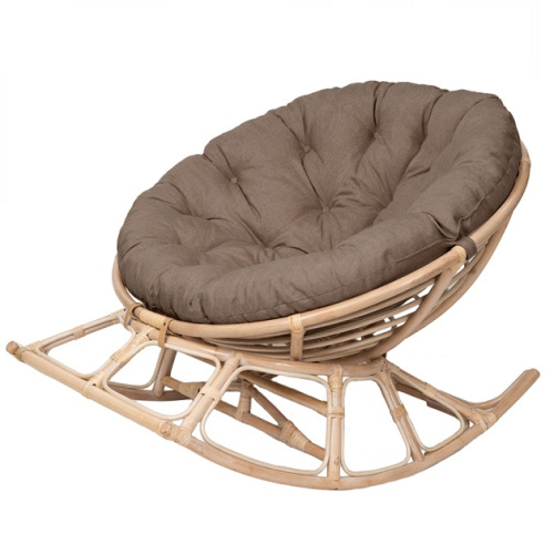 Кресло-качалка PAPASAN МР 23/01D подушка коричневый 