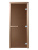 Дверь для сауны Doorwood Теплая ночь 700x1700 бронза матовая коробка лиственных пород