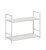 Стеллаж Leset Стилвуд 22 широкий 2 полки белый 
