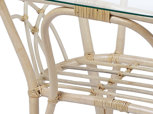 IND Стол Багама овальный натуральный 