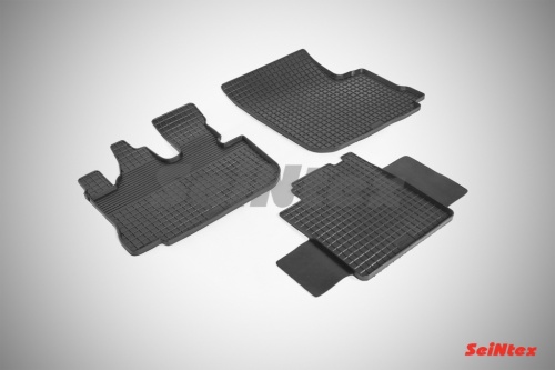 Резиновые коврики салона Сетка для Mitsubishi FUSO 2011- Черные