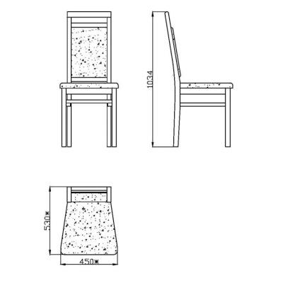 Стул GRAND МДК-191 Р-43 Эльза 15 