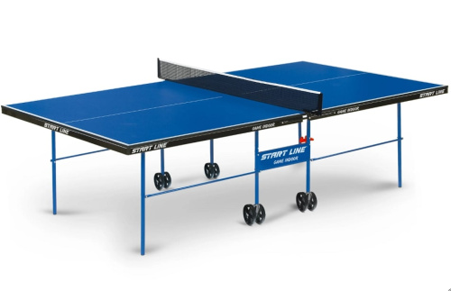 Теннисный стол Game с сеткой синий
