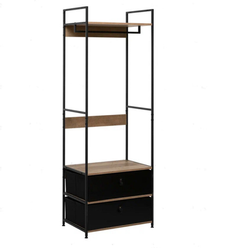 Вешалка напольная Leset Вудми 2 ящика 