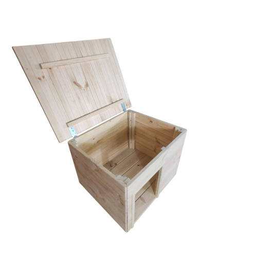 Будка для собак №1 неокрашенная 