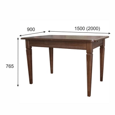 Стол обеденный Васко В 87Н орех 