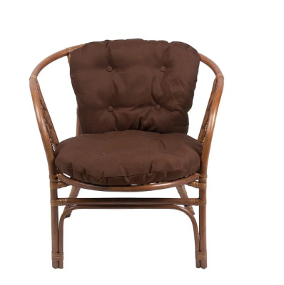 IND Комплект Багама 1 с диваном миндаль матовый подушка коричневая 