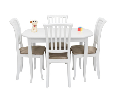 Стол обеденный Leset Аризона 1P белый 