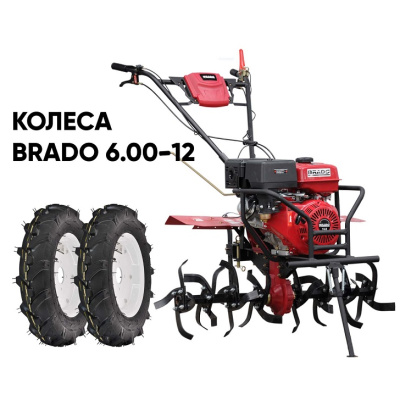 Культиватор Brado GM-1400SB колеса Brado 6.00-12 комплект