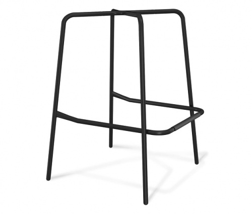 Стул барный Sheffilton SHT-ST19-SF1/S29 коричневый трюфель черный муар 