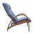 Кресло для отдыха Модель S7 Verona Denim Blue орех 