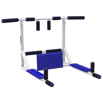 Турник Central Sport 4в1 бело-синий